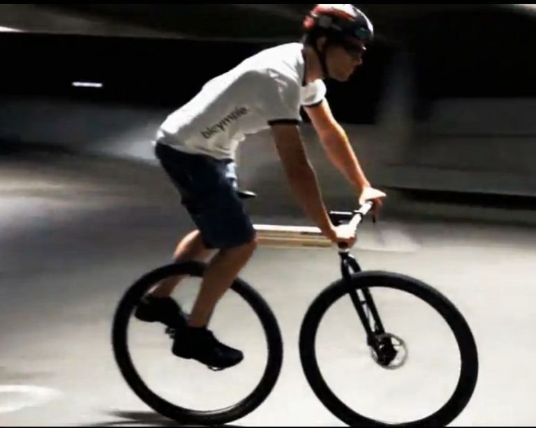 簡化型自行車 輕巧可橫向蟹行（視頻）