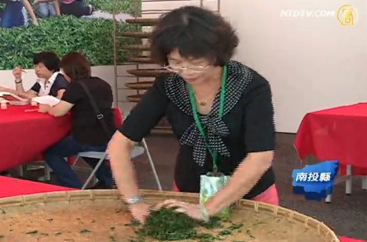 南投茶博會手工茶 古式製法飄茶香