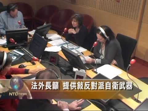 法外長籲 提供敘反對派自衛武器