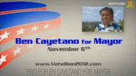 請投票選Ben Cayatano為夏威夷市市長