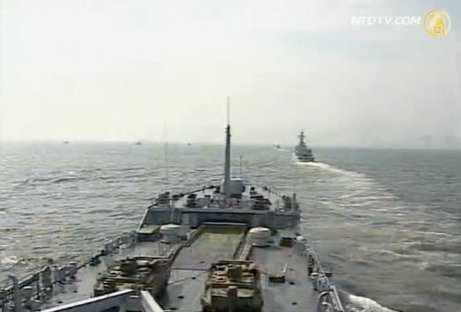中共艦隊再遠航訓練 「無威脅」論受疑