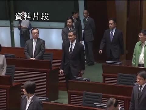 梁振英下週一交代僭建 民憤仍沸騰