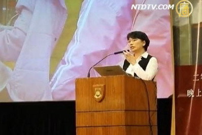 龍應臺談臺港角色 港是中國逃生門