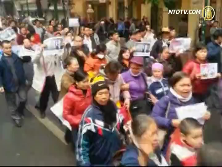 越南爆發示威抗議中國南海宣稱