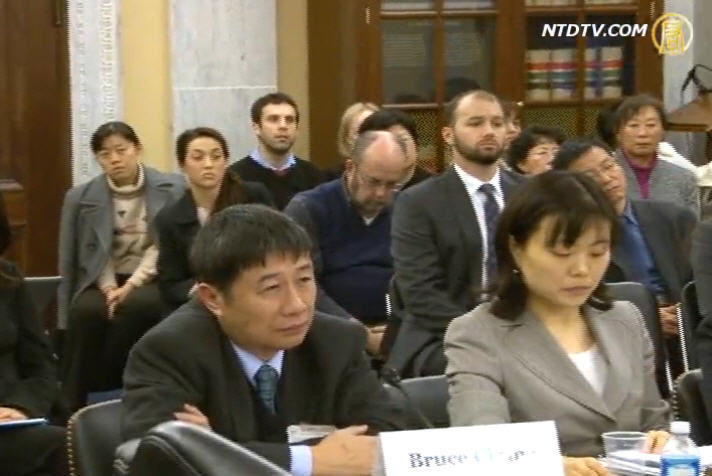 鍾鼎邦美國會揭中共迫害延伸海外