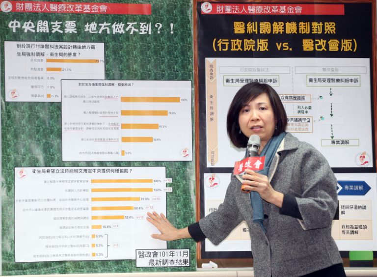 醫糾調解  醫改會要求先給真相
