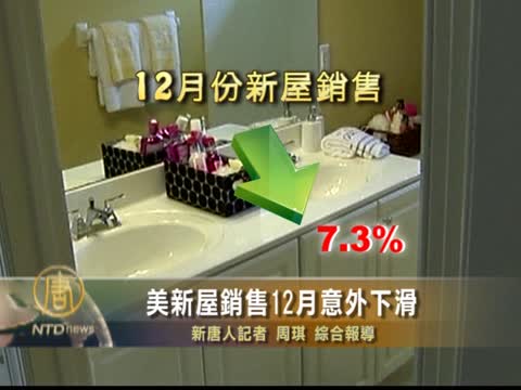 美新屋銷售12月意外下滑