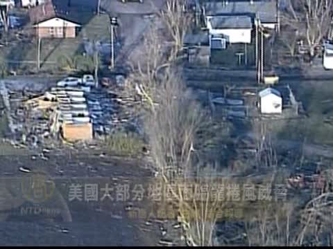 美國大部分地區面臨龍捲風威脅