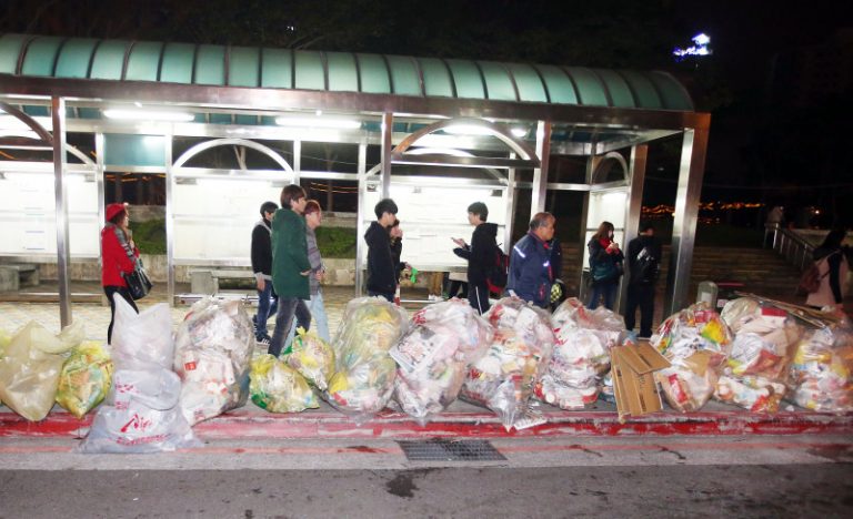 北市跨年過後  市容恢復迅速