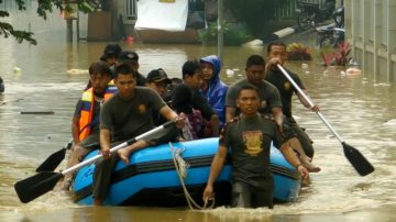 季风豪雨酿灾 雅加达至少4死