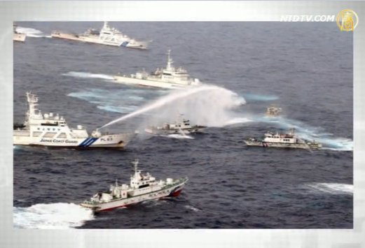 臺日釣魚島水戰 中方突現後方「聲援」
