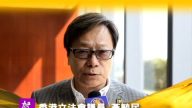 香港立法會議員黃毓民 向全球觀眾拜年
