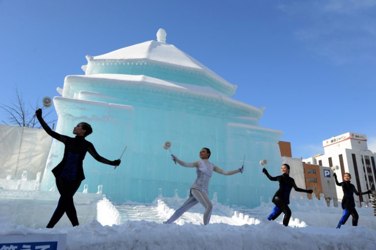 札幌雪祭登場 首推幻影秀