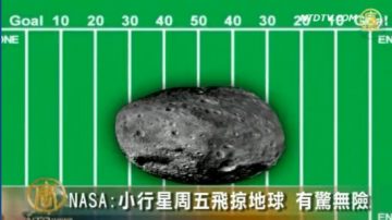 NASA: 小行星周五飞掠地球 有惊无险