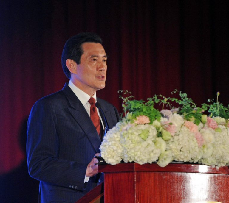 與各國使節晚宴 馬英九重申和平