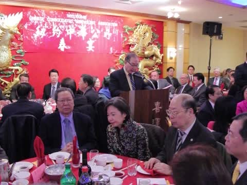 【簡訊】中華公所春宴 僑界齊聚同賀新年