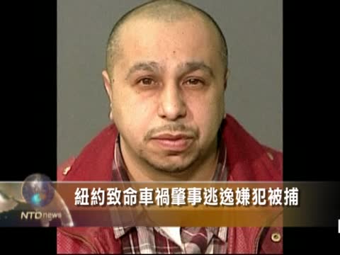 紐約致命車禍肇事逃逸嫌犯被捕