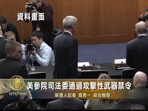 美參院司法委通過攻擊性武器禁令