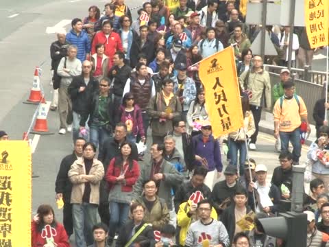 佔領中環 港學者倡不合作運動