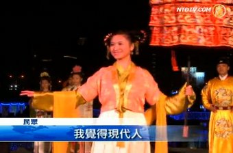 穿越時空漢服秀 驚艷新竹台灣燈會