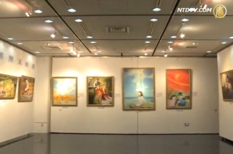 日本神戶真善忍美展 前眾議員開幕式至辭