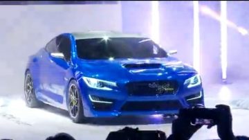 全新SUBARU WRX概念车爆帅亮相