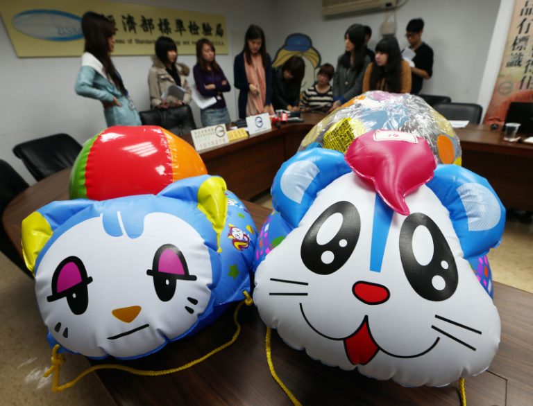 抽驗吹氣玩具  塑化劑超標百倍