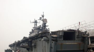 美海軍兩棲艦“貝裡琉”號訪港一周