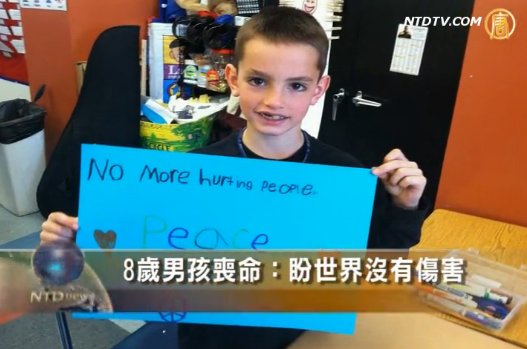 8歲男孩喪命：盼世界沒有傷害