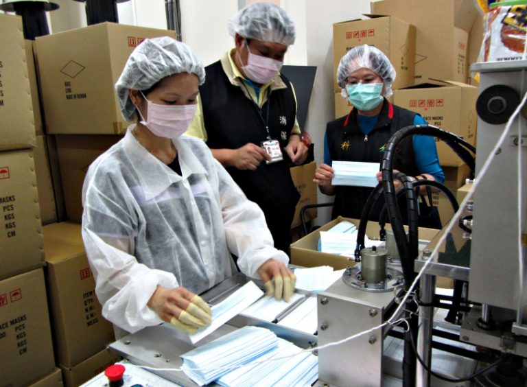 口罩日產80萬片  台供應無虞