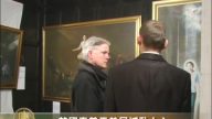 英國格洛斯特市真善忍美展撼動人心