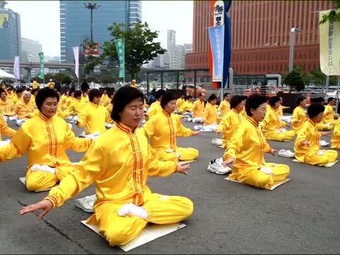 韓國法輪功慶祝法輪大法日