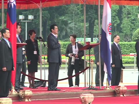 巴拉圭總統訪臺 馬提東海和平倡議