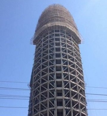 《人民日報》總部大樓封頂 網友炮轟造型太噁心