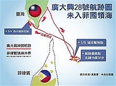 广大兴航程纪录公布 未进菲领海