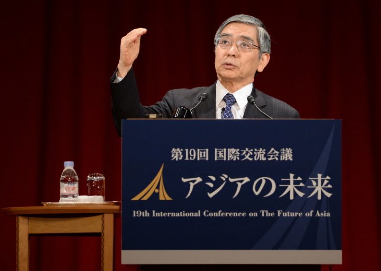 日股債震盪 黑田喊話挺多頭