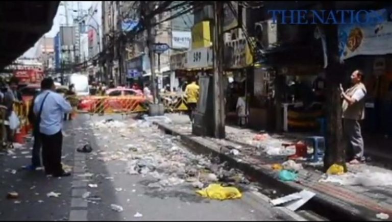 土製炸彈爆 曼谷郊區商圈7傷(視頻)