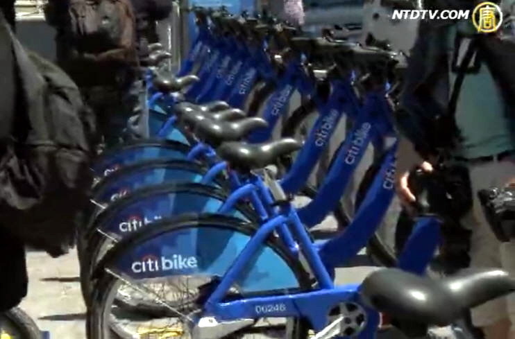 全美最大 紐約自行車共享正式啟動