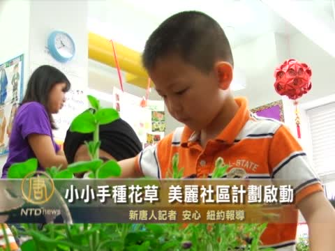 小小手種花草 美麗社區計劃啟動