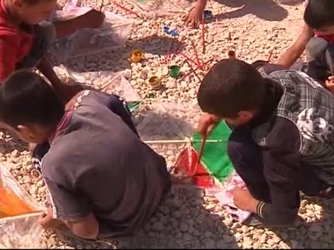 世界難民日前夕 敘童放風箏飛希望