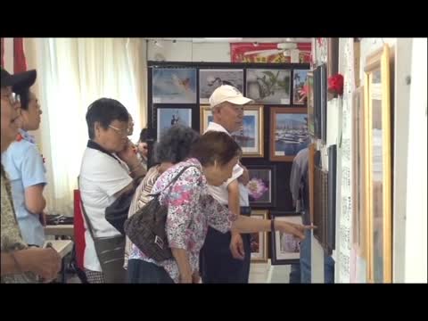 檀香山華人藝術家舉辦書畫展
