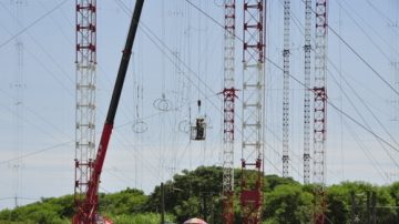 反对声中 台央广着手拆除天马台天线