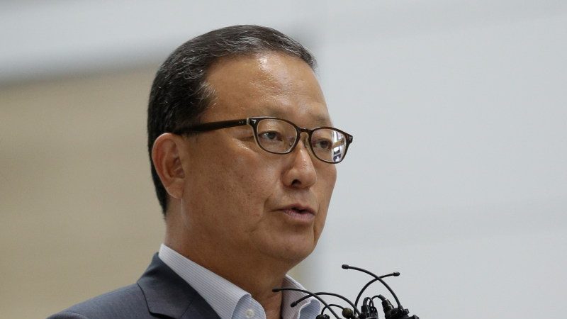 韓亞總裁赴美善後 自稱應負重責