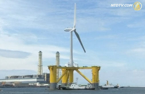 核泄漏2年 日本建浮體風力發電站