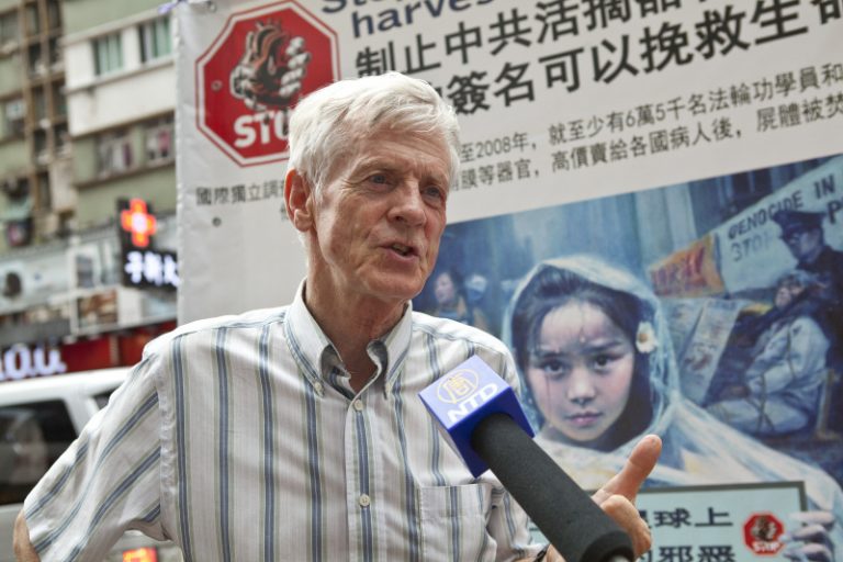 大衛喬高赴港 促制止中共活摘器官