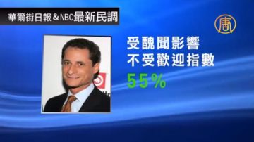 再曝性醜聞丟人氣 韋納參選路茫茫