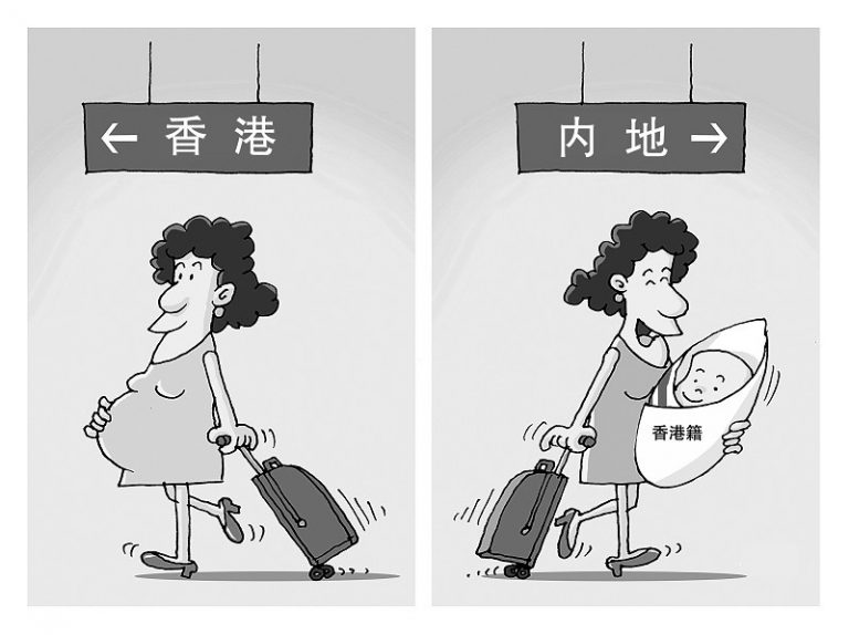 陸婦造假赴港生產 判刑7個月