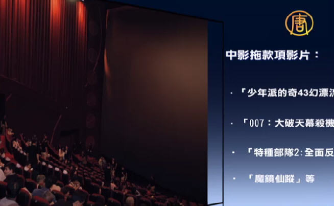 2億美元票房分賬 中方想賴掉