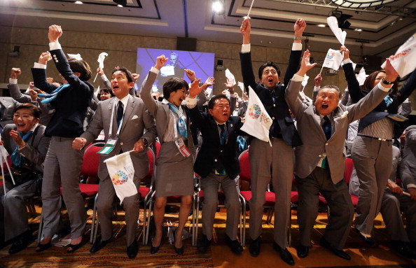東京獲得2020年奧運會主辦權