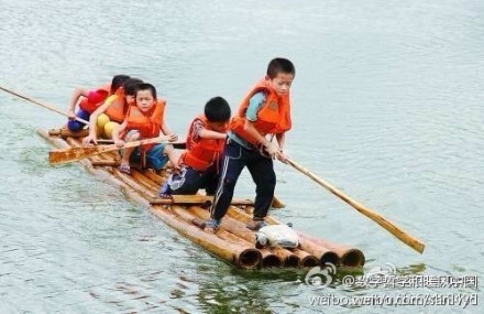 看了讓人淚流 大壬水庫上一群孩子們的遭遇（組圖）